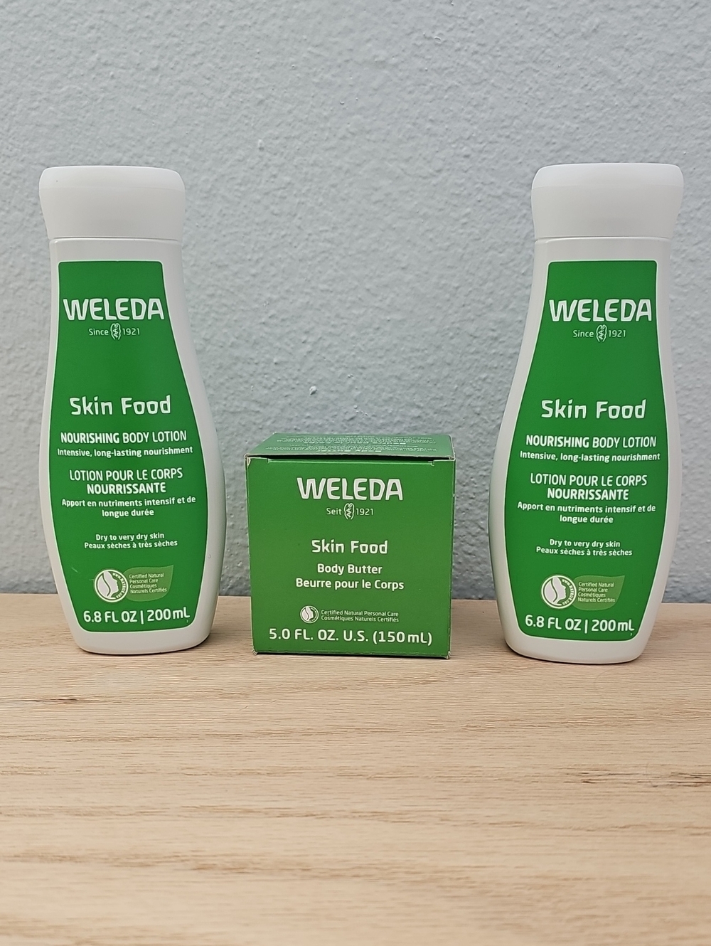 Weleda Skin Food Nourishing Body Lotion and Body Butter